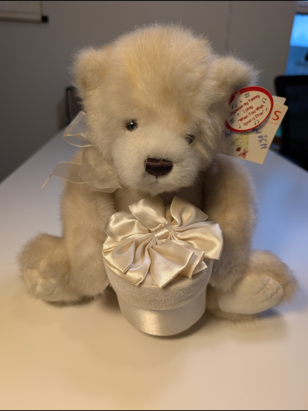 GUND Zales Proposal Bear Plush NWT Jewelry Ring Box Engagement Gift Holder READ
